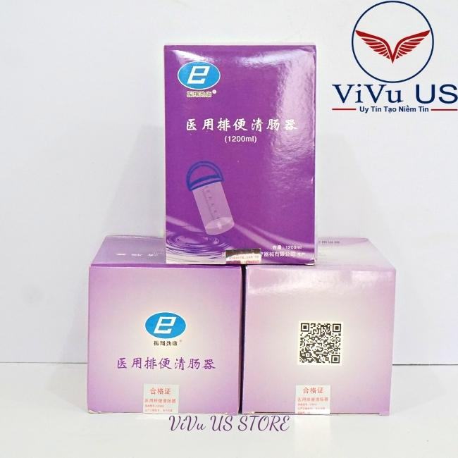 Bình truyền dùng để thải độc cà phê enema 1200ml