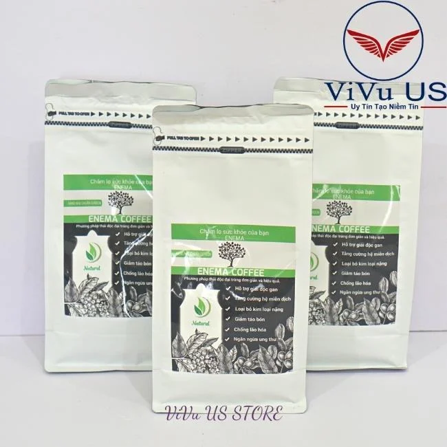 Cà phê thải độc Enema hữu cơ