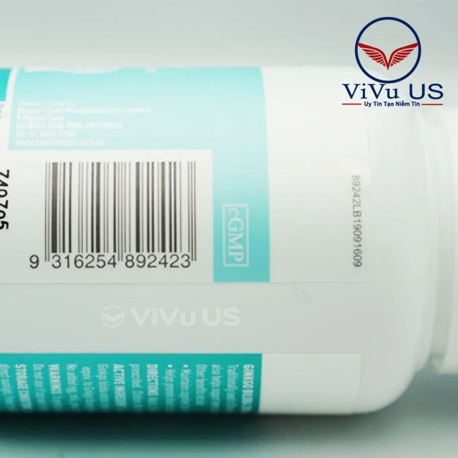 Ảnh mã vạch Ginkgo Biloba 2000mg Healthy Care 100 viên giúp kiểm tra thông tin sản phẩm