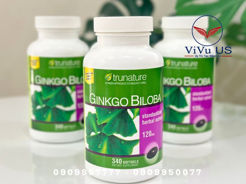 Trunature Ginkgo Biloba 340 Vien