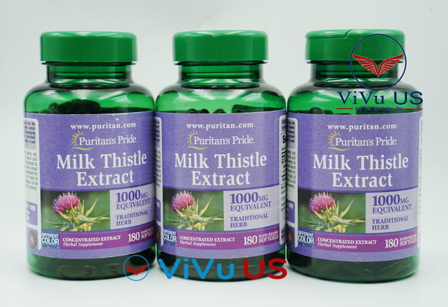 Milk Thistle Extractitan’s Puritan’s Pride 1000mg