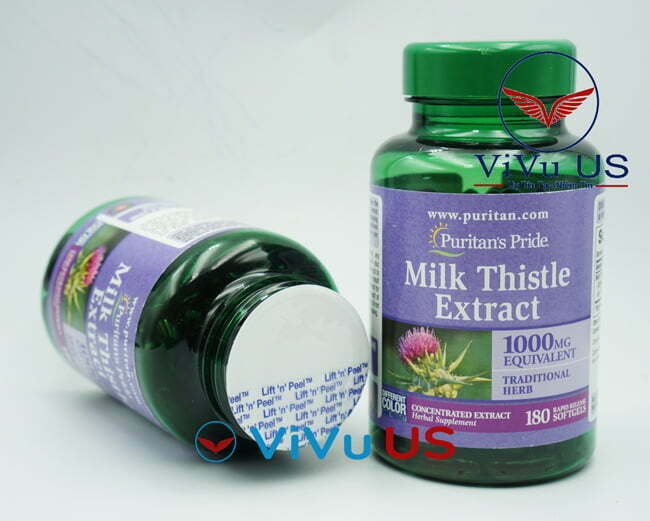Milk Thistle Extractitan’s Puritan’s Pride 1000mg.