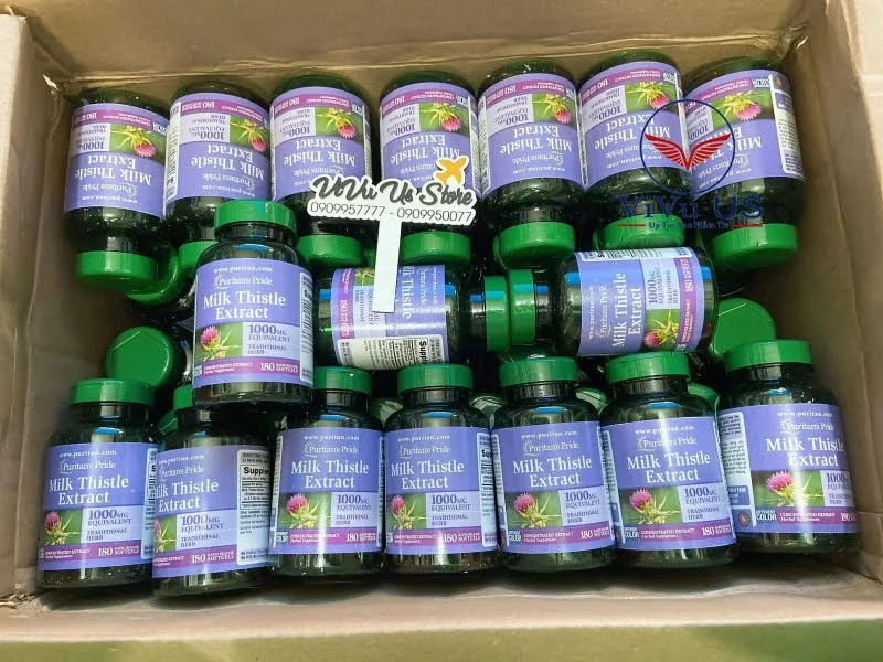 Milk Thistle Extractitan’s Puritan’s Pride 1000mg