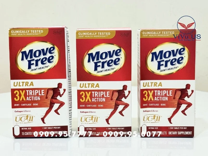 Viên Uống Giảm Các Cơn Đau Khớp Siêu Mạnh Schiff Move Free Ultra 75 Viên