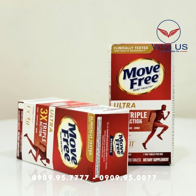 Viên Uống Giảm Các Cơn Đau Khớp Siêu Mạnh Schiff Move Free Ultra 75v
