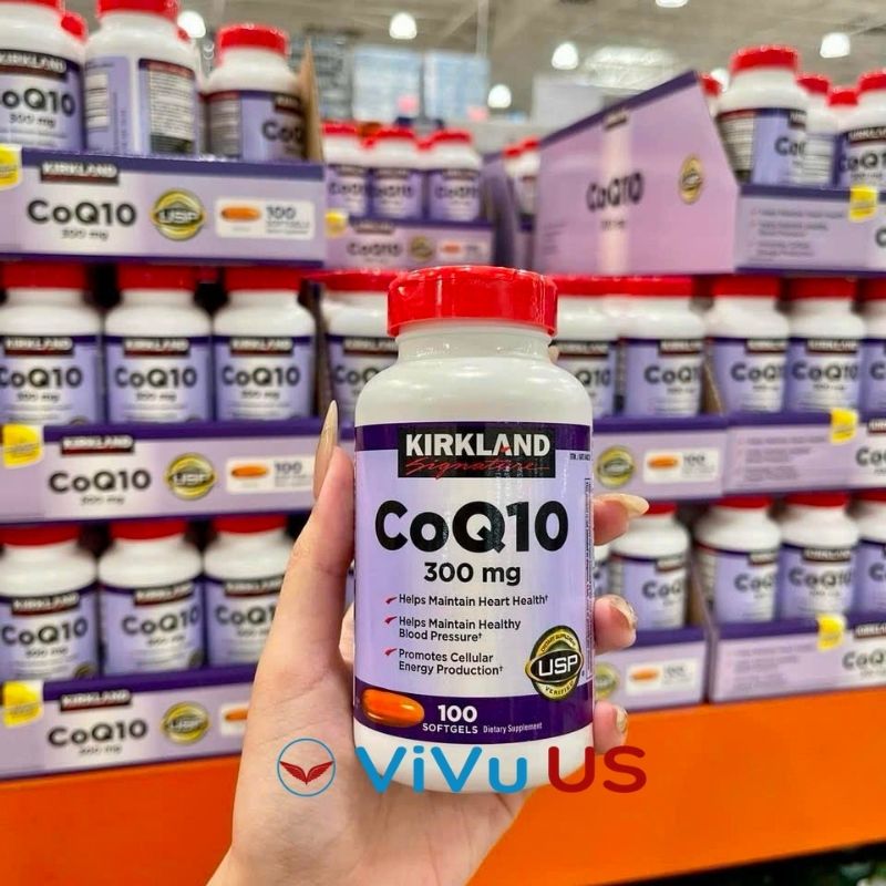 Viên Uống Bổ Tim Coq10 300mg Kirkland Mỹ