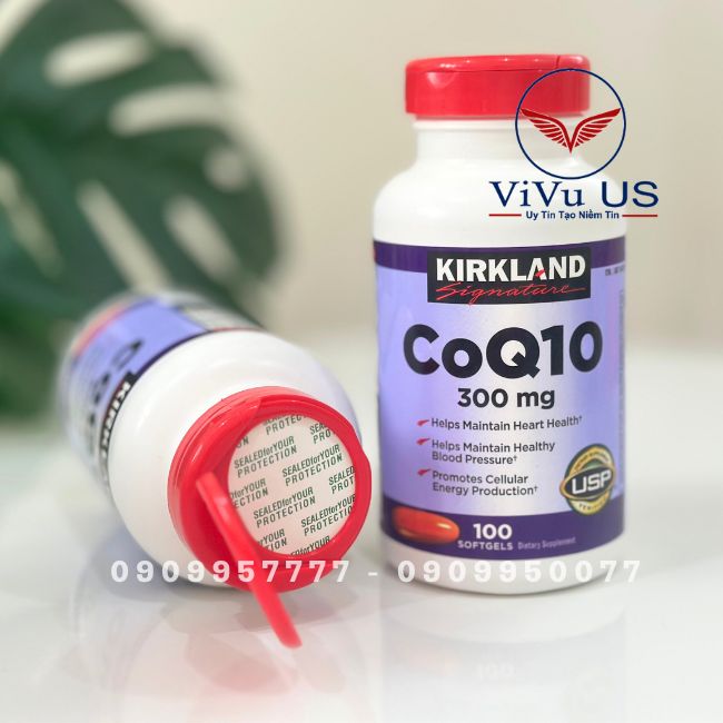 Vien Uong Bo Tim Kirkland Coq10 300mg