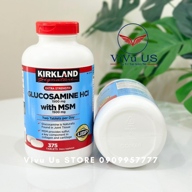 Glucosamine Hcl 1500mg 375 Vien