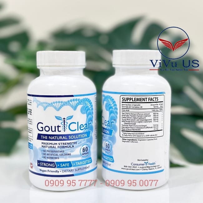 Gout Clear 60 vien