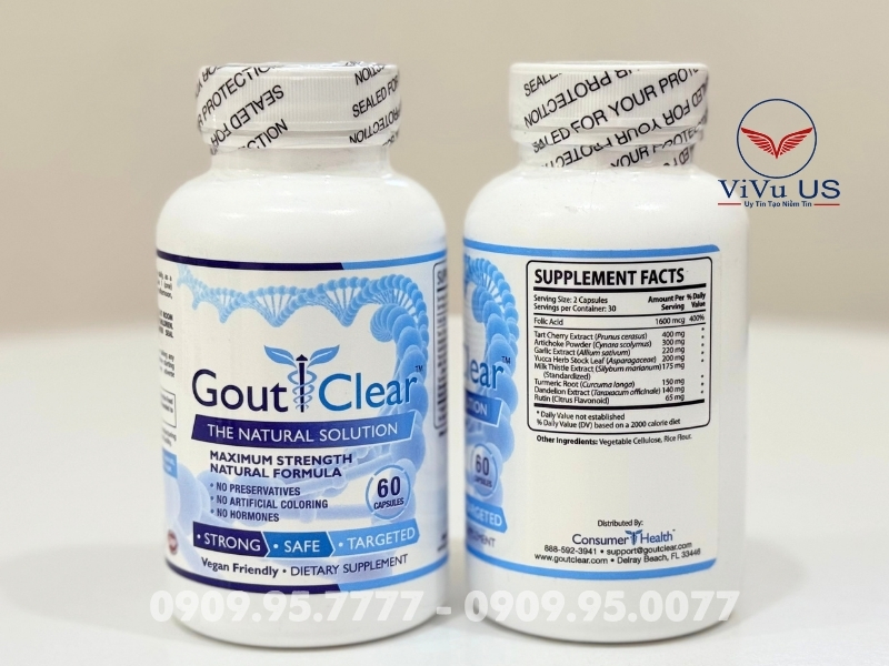 Gout Clear 60 vien