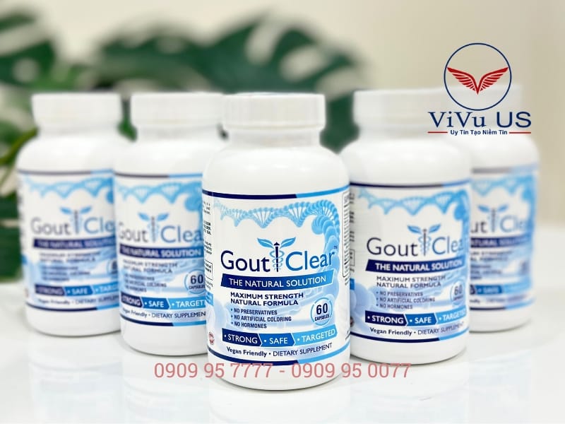 Thuoc Gout Clear 60 viên