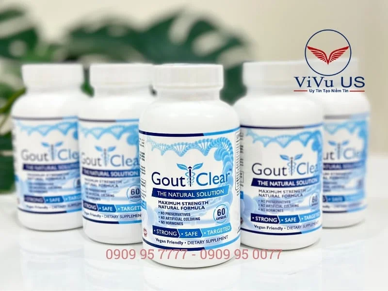Thuoc Gout Clear 60 viên
