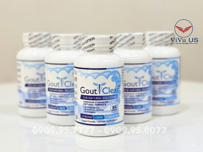 Thuoc Gout Clear 60 viên