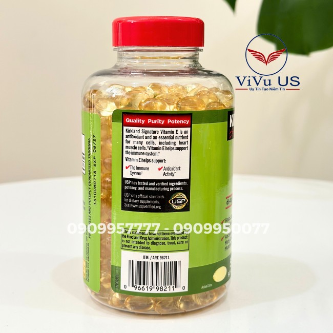 Ma Vach Vitamin E Kirkland 400 Iu