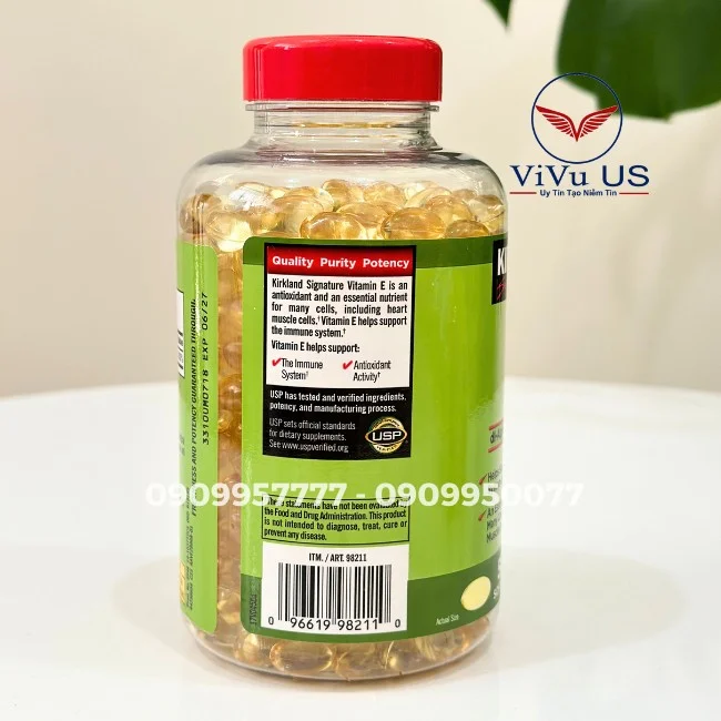 Ma Vach Vitamin E Kirkland 400 Iu