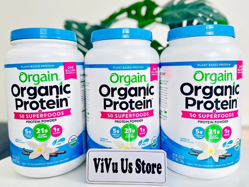 Bot protein huu co Orgain Organic Protein & Superfoods 1,22kg