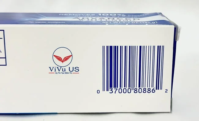 ma vach Kem đánh răng Crest 3D White 147g