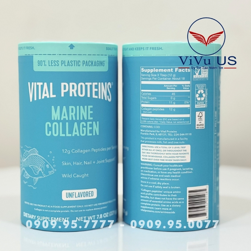 Collagen Vital Proteins Marine Collagen 221g