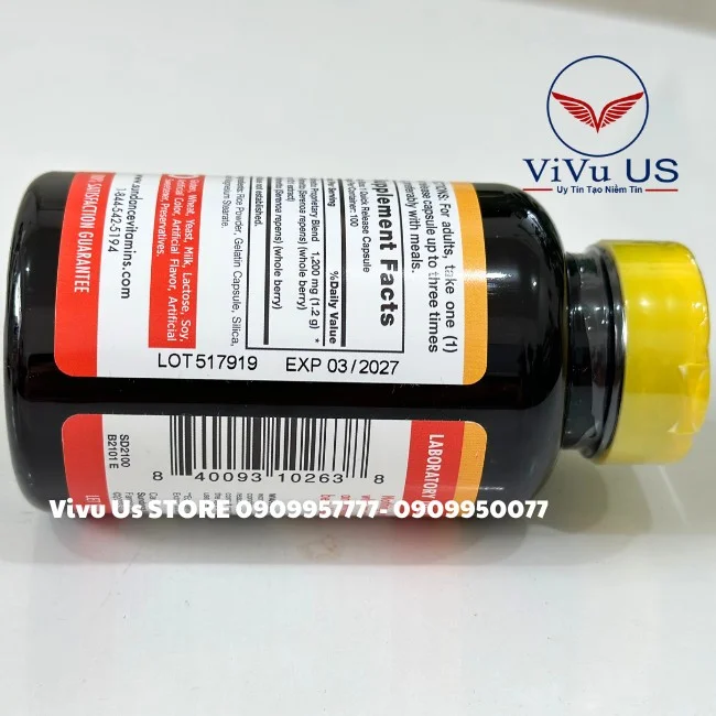 Han Su Dung Saw Palmeto Sundance 1200mg
