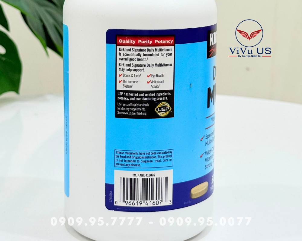 Mã Vạch Viên Uống Vitamin Tổng Hợp Daily Multi Kirkland Của Mỹ