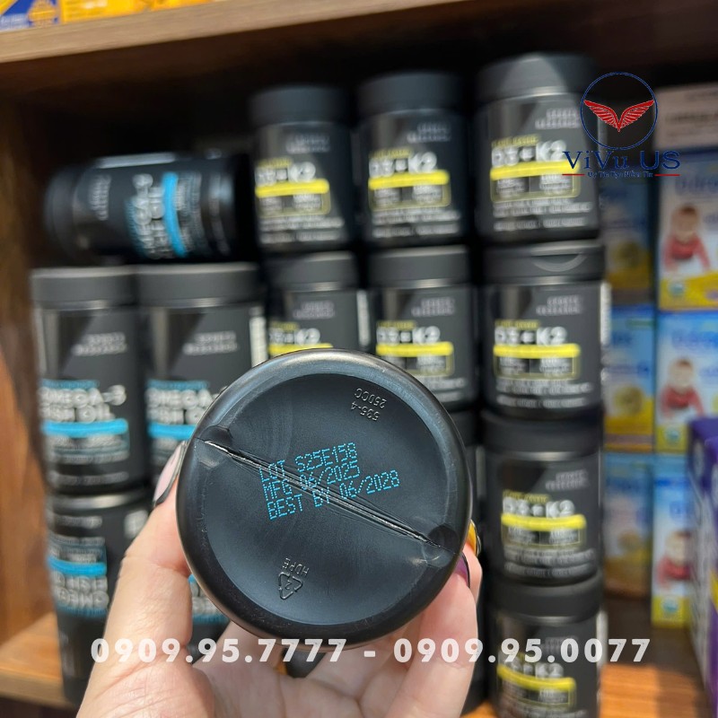 Hạn Sử Dụng Vitamin D3 K2 Sports Research 160 Viên