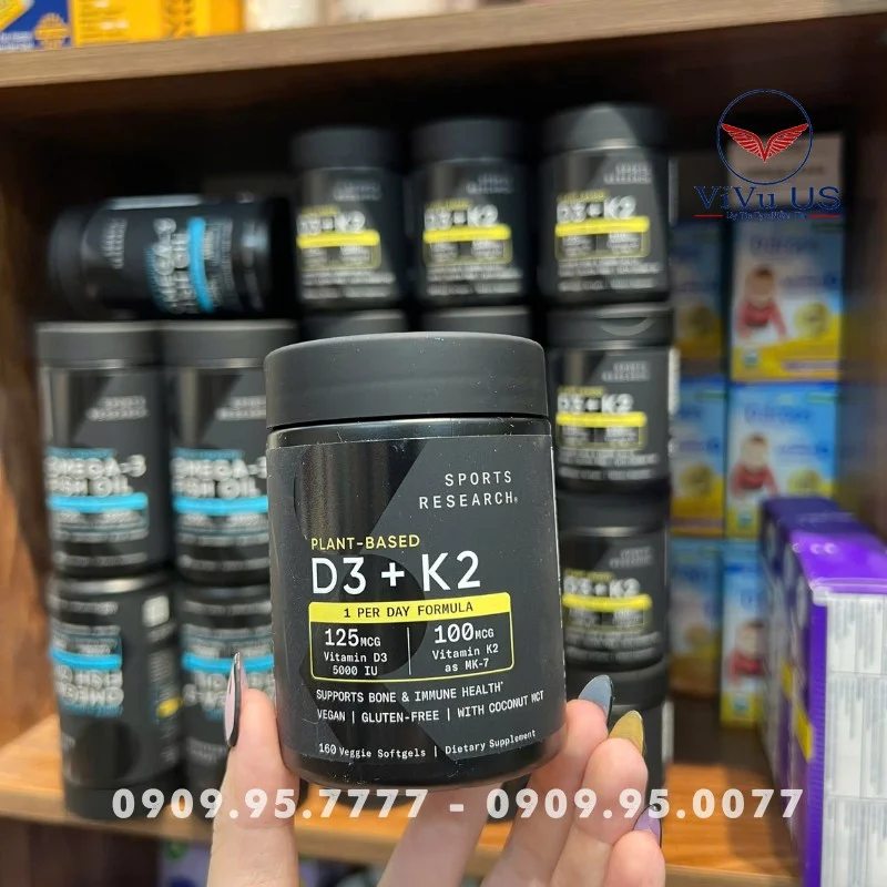 Vitamin D3 K2 Sports Research