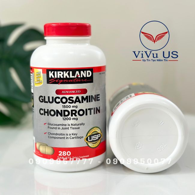 Vien Uong Glucosamine 1500Mg Chondroitin 1200Mg