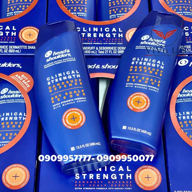 Dầu Gội Head And Shoulders 400ml Màu Cam