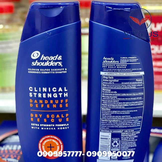 Dầu Gội Head And Shoulders 400ml Của Mỹ đặc Trị Gàu