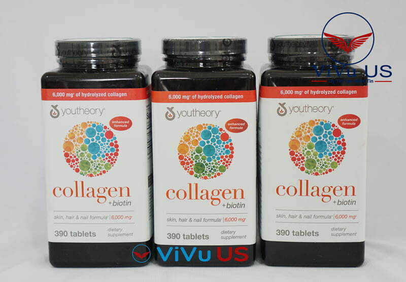 Hình Thật Collagen Youtheory 390 Viên 1