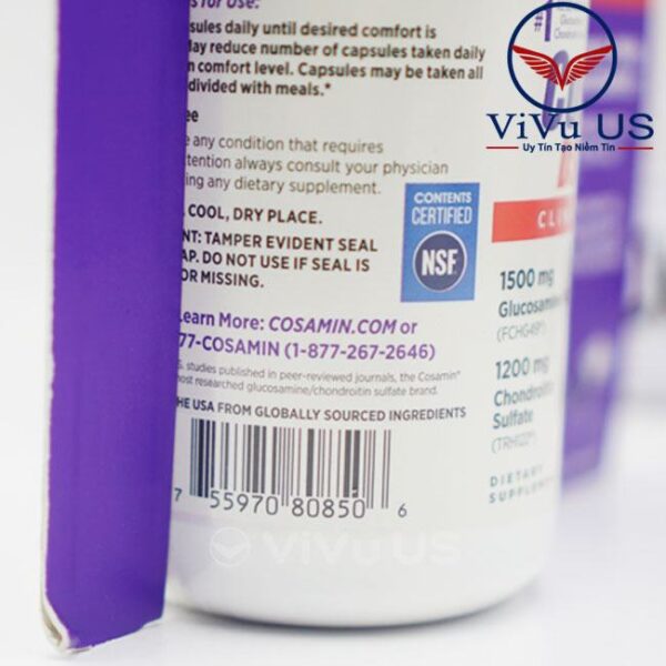 Ma Vach Cosamin Ds For Joint Health 230 Vien