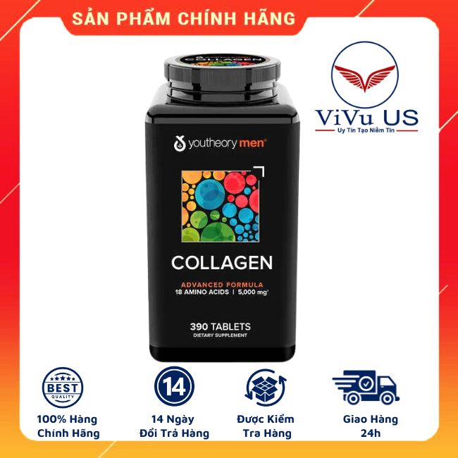 Collagen Youtheory Men’s Advanced 390 Vien