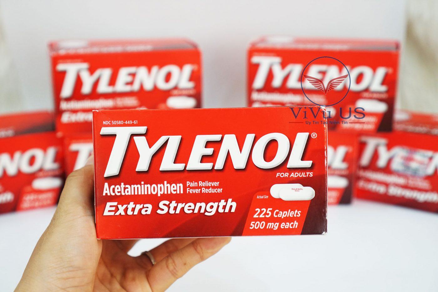Tylenol Extra Strength 500Mg 225 Viên 