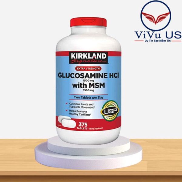 Viên Uống Bổ Xương Khớp Glucosamine Hci 1500Mg 375 Viên Mỹ.