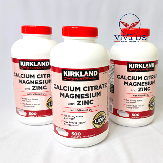Calcium Citrate Magnesium And Zinc 500 Viên