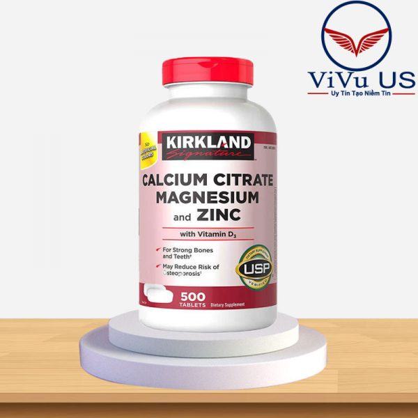 Calcium Citrate Magnesium And Zinc With Vitamin D3