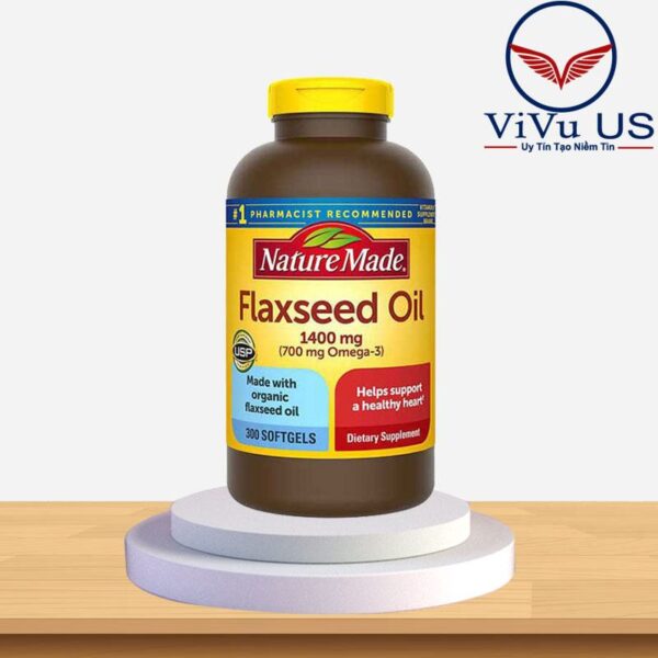 Flaxseed Oil 1400Mg Của Nature Made
