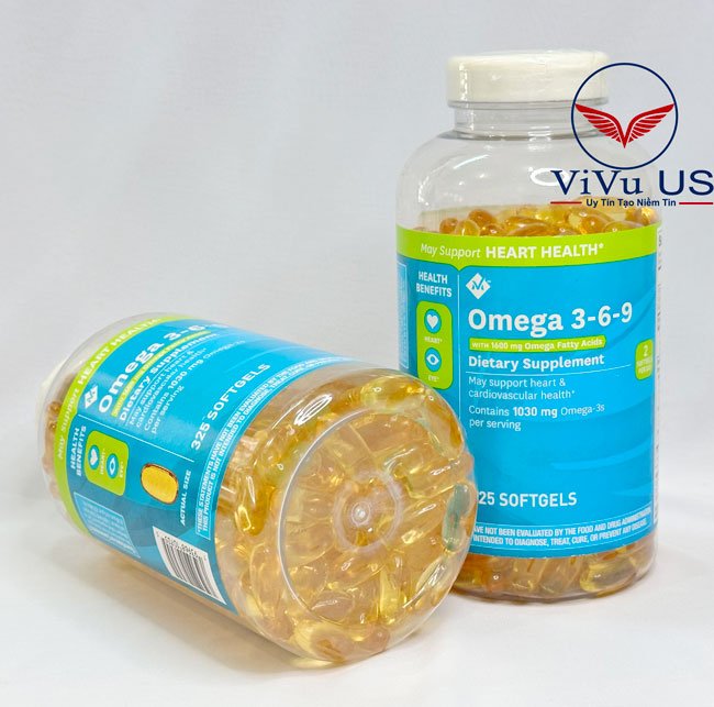 Omega 369 Supports Heart Health 1600Mg