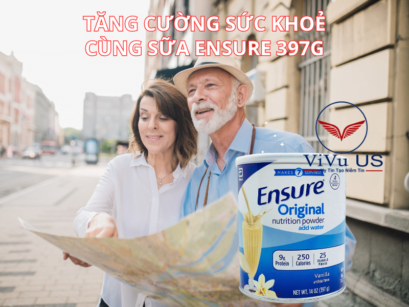 Sữa Ensure Original Nutrition 397G