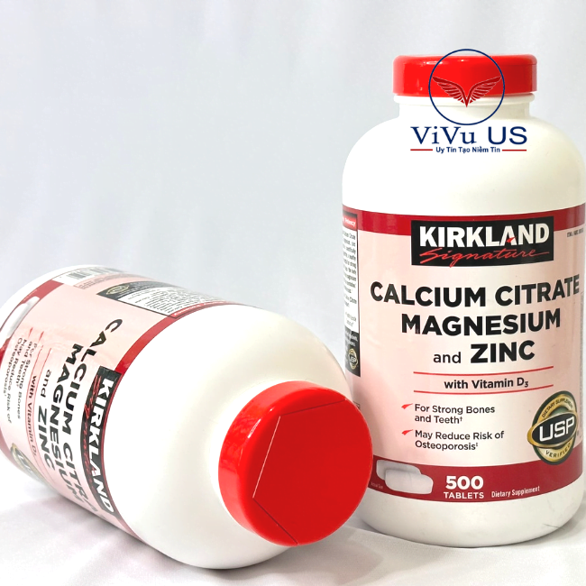 Thuốc Calcium Citrate Magnesium And Zinc 500 Viên