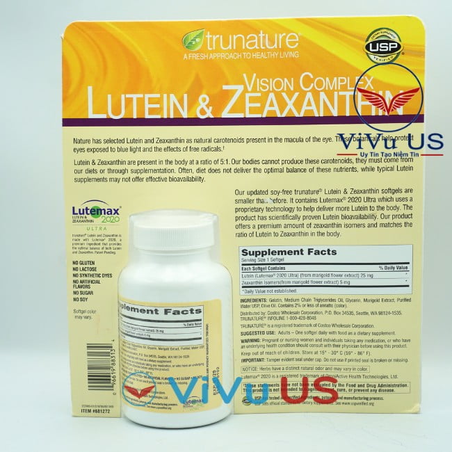 Vien Vision Complex Lutein Zeaxanthin