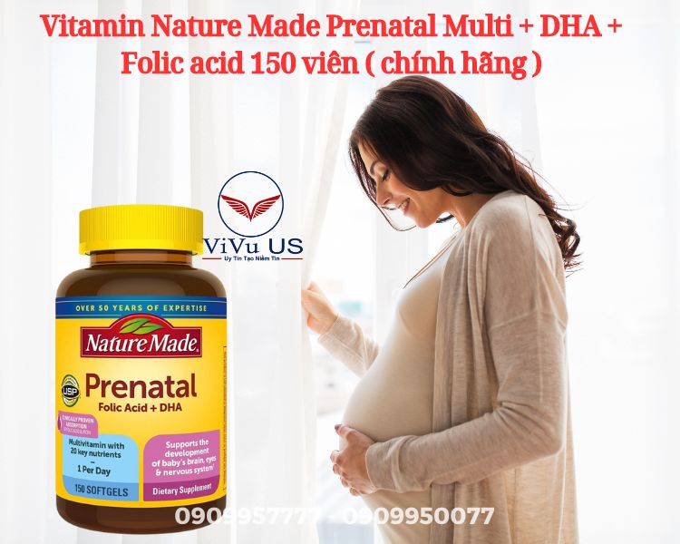Vitamin Nature Made Prenatal Multi + Dha + Folic Acid