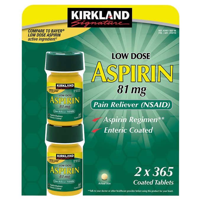 Review Viên Uống Aspirin 81Mg Giảm Đau Hạ Sốt
