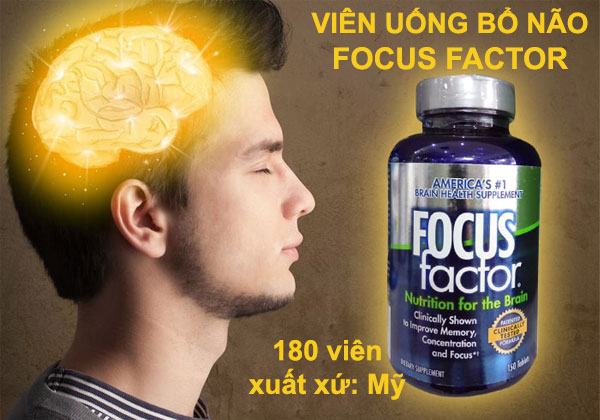 Review Viên Uống Bổ Não Focus Factor 180 Viên.