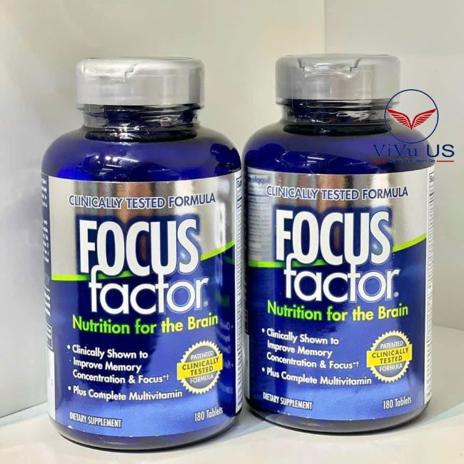 Focus Factor Nutrition For The Brain 180 Vien