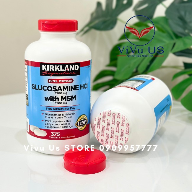 Thuoc Glucosamine Hcl 1500Mg 375 Vien