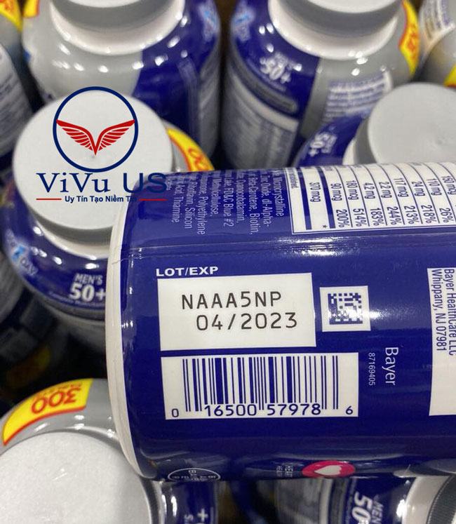 Viên Uống One A Day Men'S 50+ Multi Vitamine Advantage Men Formula 300 Viên Của Mỹ ( Mẫu Mới Nhất ) 14 Viên Uống One A Day Men’s 50+ Multi Vitamine Advantage Men Formula 300 Viên Của Mỹ ( Mẫu Mới Nhất )