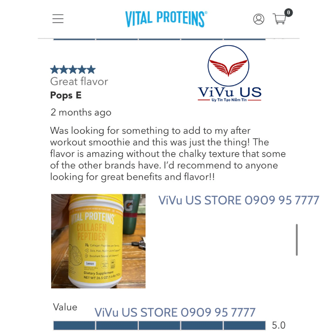 Review Vital Proteins Collagen Lemon