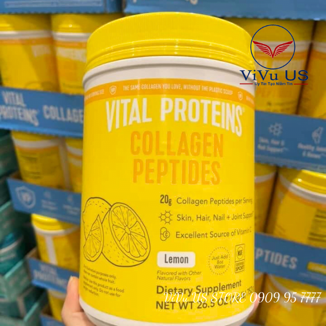 Vital Proteins Lemon Collagen Peptide 752Gam