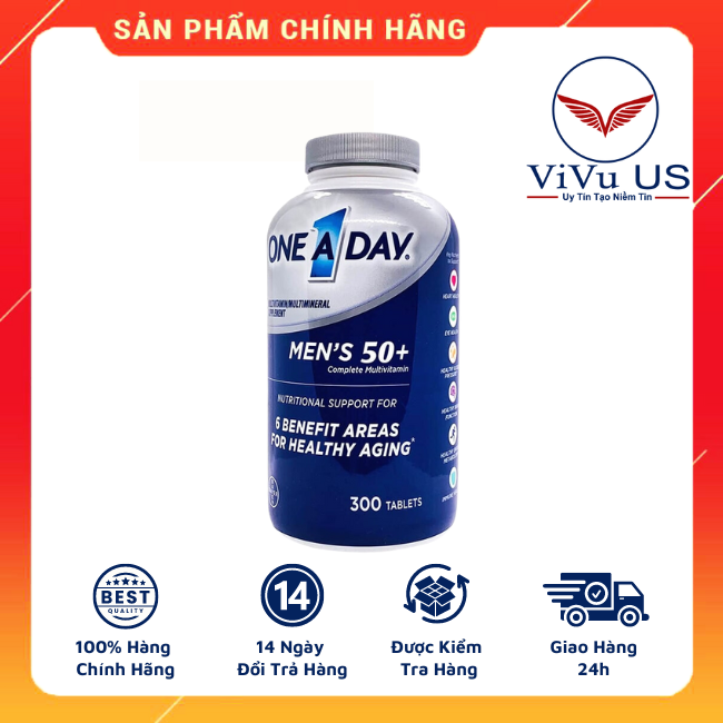 Vitamin One A Day Men'S 50+ Healthy Advantage 300 Vien